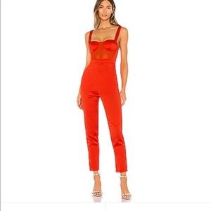 Revolve NBD Kailynn Red Jumpsuit❤️